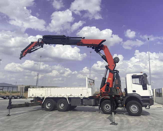 Usado PALFINGER PK 100002F + JIB SOBRE CAMIÓN IVECO
